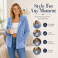 Women's Cozy Fuzzy Hooded Jacket