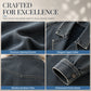 Women's Open Front Denim Trench Jacket