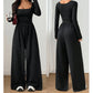🚨 24-Hour Deal! Don’t Miss Out 💨Women's Casual Square Neck Wide-Leg Jumpsuit✨𝘉𝘶𝘺 𝘢𝘯𝘺 2 𝘢𝘯𝘥 𝘨𝘦𝘵 𝘢𝘯 𝘦𝘹𝘵𝘳𝘢 8% 𝘥𝘪𝘴𝘤𝘰𝘶𝘯𝘵