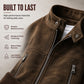 Men's Retro Stand Collar Bomber Jacket