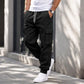 👖 Pull-On Comfort | Men's Loose Drawstring Cargo Jogger Pants