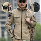 💥 Built for Tough Conditions | Men's Thermal Waterproof Multi-Pocket Hooded Jacket⚡Free shipping