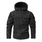 💥 Built for Tough Conditions | Men's Thermal Waterproof Multi-Pocket Hooded Jacket⚡Free shipping