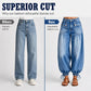 👖 Shape It Your Way | Women's Adjustable-Hem Balloon Jeans