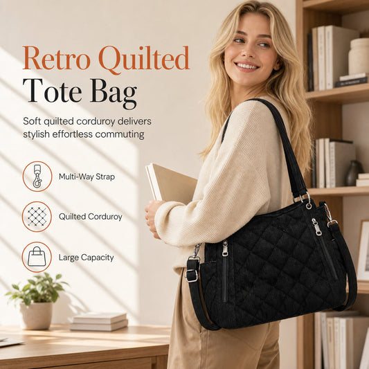👜 More Space, Less Clutter | Women's Quilted 3-Way Shoulder Bag✨𝘉𝘶𝘺 𝘢𝘯𝘺 2 𝘢𝘯𝘥 𝘨𝘦𝘵 𝘢𝘯 𝘦𝘹𝘵𝘳𝘢 8% 𝘥𝘪𝘴𝘤𝘰𝘶𝘯𝘵