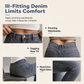 👖 Retro Denim Style | Women's High-Waisted Double-Button Wide-Leg Jeans