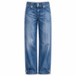 👖 Retro Denim Style | Women's High-Waisted Double-Button Wide-Leg Jeans