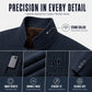 🧥❄️Men's Slim-Fit Mandarin Collar Blazer