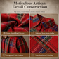👗✨Plus Size Women French Vintage Plaid Dress with Irregular Hem and Slimming Design✨𝘉𝘶𝘺 𝘢𝘯𝘺 2 𝘢𝘯𝘥 𝘨𝘦𝘵 𝘢𝘯 𝘦𝘹𝘵𝘳𝘢 8% 𝘥𝘪𝘴𝘤𝘰𝘶𝘯𝘵