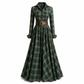 👗✨Plus Size Women French Vintage Plaid Dress with Irregular Hem and Slimming Design✨𝘉𝘶𝘺 𝘢𝘯𝘺 2 𝘢𝘯𝘥 𝘨𝘦𝘵 𝘢𝘯 𝘦𝘹𝘵𝘳𝘢 8% 𝘥𝘪𝘴𝘤𝘰𝘶𝘯𝘵