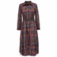 👗✨Plus Size Women French Vintage Plaid Dress with Irregular Hem and Slimming Design✨𝘉𝘶𝘺 𝘢𝘯𝘺 2 𝘢𝘯𝘥 𝘨𝘦𝘵 𝘢𝘯 𝘦𝘹𝘵𝘳𝘢 8% 𝘥𝘪𝘴𝘤𝘰𝘶𝘯𝘵