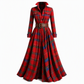 👗✨Plus Size Women French Vintage Plaid Dress with Irregular Hem and Slimming Design✨𝘉𝘶𝘺 𝘢𝘯𝘺 2 𝘢𝘯𝘥 𝘨𝘦𝘵 𝘢𝘯 𝘦𝘹𝘵𝘳𝘢 8% 𝘥𝘪𝘴𝘤𝘰𝘶𝘯𝘵