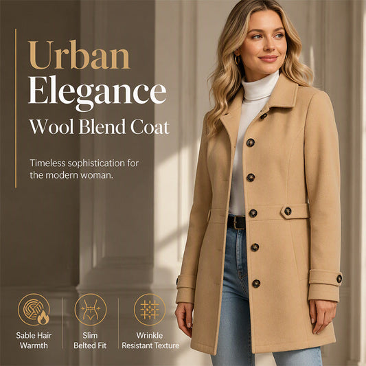 👚✨Women's Elegant Single Breasted Slim Coat✨𝘉𝘶𝘺 𝘢𝘯𝘺 2 𝘢𝘯𝘥 𝘨𝘦𝘵 𝘢𝘯 𝘦𝘹𝘵𝘳𝘢 8% 𝘥𝘪𝘴𝘤𝘰𝘶𝘯𝘵