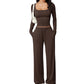 👗✨Women's Square-Neck Top & Wide-Leg Pants Set✨𝘉𝘶𝘺 𝘢𝘯𝘺 2 𝘢𝘯𝘥 𝘨𝘦𝘵 𝘢𝘯 𝘦𝘹𝘵𝘳𝘢 8% 𝘥𝘪𝘴𝘤𝘰𝘶𝘯𝘵