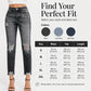 Hot Sale 50% OFF💖Women's Retro Distressed Ripped Jeans✨𝘉𝘶𝘺 𝘢𝘯𝘺 2 𝘢𝘯𝘥 𝘨𝘦𝘵 𝘢𝘯 𝘦𝘹𝘵𝘳𝘢 8% 𝘥𝘪𝘴𝘤𝘰𝘶𝘯𝘵