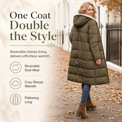 ✨Reversible Hooded Padded Slim-Fit Coat✨𝘉𝘶𝘺 𝘢𝘯𝘺 2 𝘢𝘯𝘥 𝘨𝘦𝘵 𝘢𝘯 𝘦𝘹𝘵𝘳𝘢 8% 𝘥𝘪𝘴𝘤𝘰𝘶𝘯𝘵