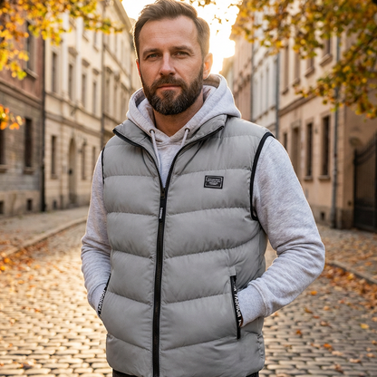 ✨Men's Padded Stand Collar Vest✨𝘉𝘶𝘺 𝘢𝘯𝘺 2 𝘢𝘯𝘥 𝘨𝘦𝘵 𝘢𝘯 𝘦𝘹𝘵𝘳𝘢 8% 𝘥𝘪𝘴𝘤𝘰𝘶𝘯𝘵