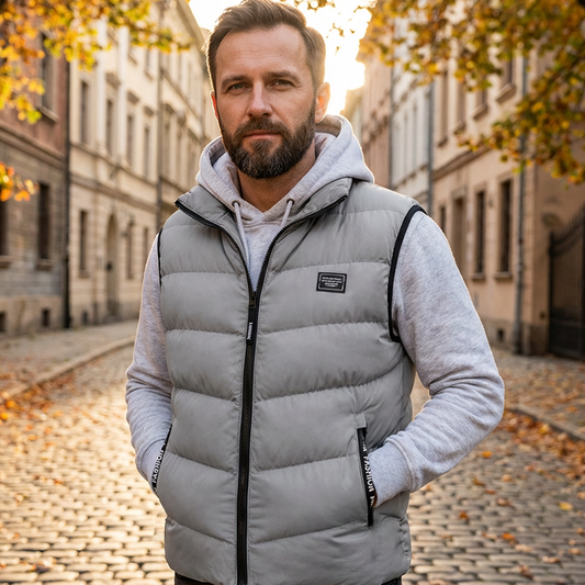 ✨Men's Padded Stand Collar Vest✨𝘉𝘶𝘺 𝘢𝘯𝘺 2 𝘢𝘯𝘥 𝘨𝘦𝘵 𝘢𝘯 𝘦𝘹𝘵𝘳𝘢 8% 𝘥𝘪𝘴𝘤𝘰𝘶𝘯𝘵
