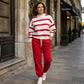 👚✨Women's Striped Sweatshirt & Jogger Pants Set✨𝘉𝘶𝘺 𝘢𝘯𝘺 2 𝘢𝘯𝘥 𝘨𝘦𝘵 𝘢𝘯 𝘦𝘹𝘵𝘳𝘢 8% 𝘥𝘪𝘴𝘤𝘰𝘶𝘯𝘵