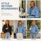 ✨⚪ Women's Casual Polka Dot Zipper Jacket✨𝘉𝘶𝘺 𝘢𝘯𝘺 2 𝘢𝘯𝘥 𝘨𝘦𝘵 𝘢𝘯 𝘦𝘹𝘵𝘳𝘢 8% 𝘥𝘪𝘴𝘤𝘰𝘶𝘯𝘵