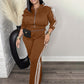 🎀 Chic Athletic Tracksuit - Long Sleeve Jacket and Pants Outfit✨𝘉𝘶𝘺 𝘢𝘯𝘺 2 𝘢𝘯𝘥 𝘨𝘦𝘵 𝘢𝘯 𝘦𝘹𝘵𝘳𝘢 8% 𝘥𝘪𝘴𝘤𝘰𝘶𝘯𝘵