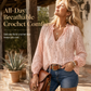 👚✨Women's Elegant Loose Fit Long Sleeve Lace Pullover Blouse✨𝘉𝘶𝘺 𝘢𝘯𝘺 2 𝘢𝘯𝘥 𝘨𝘦𝘵 𝘢𝘯 𝘦𝘹𝘵𝘳𝘢 8% 𝘥𝘪𝘴𝘤𝘰𝘶𝘯𝘵