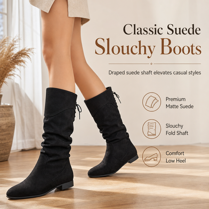 Hot Sale 50% OFF💖Women's Lace Up Slouchy Mid-Calf Boots ✨𝘉𝘶𝘺 𝘢𝘯𝘺 2 𝘢𝘯𝘥 𝘨𝘦𝘵 𝘢𝘯 𝘦𝘹𝘵𝘳𝘢 8% 𝘥𝘪𝘴𝘤𝘰𝘶𝘯𝘵