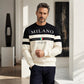 👕 ✨Men's Milano Italia Printed Sweatshirt✨𝘉𝘶𝘺 𝘢𝘯𝘺 2 𝘢𝘯𝘥 𝘨𝘦𝘵 𝘢𝘯 𝘦𝘹𝘵𝘳𝘢 8% 𝘥𝘪𝘴𝘤𝘰𝘶𝘯𝘵