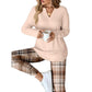 👗✨Women's Knit Top and Plaid Leggings Set✨𝘉𝘶𝘺 𝘢𝘯𝘺 2 𝘢𝘯𝘥 𝘨𝘦𝘵 𝘢𝘯 𝘦𝘹𝘵𝘳𝘢 8% 𝘥𝘪𝘴𝘤𝘰𝘶𝘯𝘵