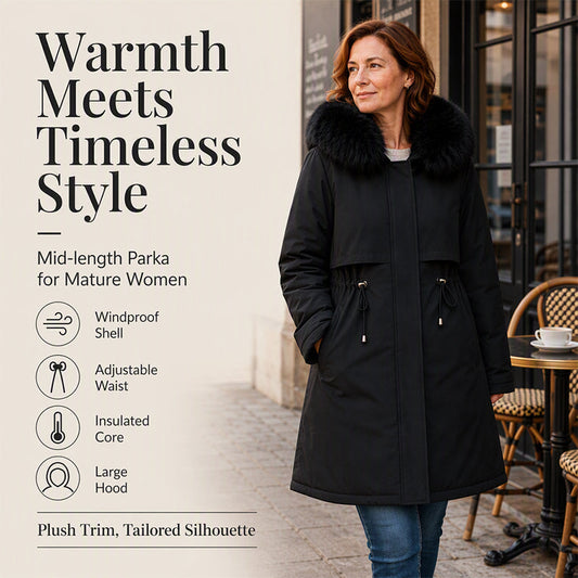 👚✨Women's Mid-Length Winter Warm Jacket✨𝘉𝘶𝘺 𝘢𝘯𝘺 2 𝘢𝘯𝘥 𝘨𝘦𝘵 𝘢𝘯 𝘦𝘹𝘵𝘳𝘢 8% 𝘥𝘪𝘴𝘤𝘰𝘶𝘯𝘵