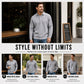 ✨Men's Waffle Knit Long Sleeve Collared Top✨𝘉𝘶𝘺 𝘢𝘯𝘺 2 𝘢𝘯𝘥 𝘨𝘦𝘵 𝘢𝘯 𝘦𝘹𝘵𝘳𝘢 8% 𝘥𝘪𝘴𝘤𝘰𝘶𝘯𝘵