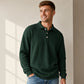 ✨Men's Waffle Knit Long Sleeve Collared Top✨𝘉𝘶𝘺 𝘢𝘯𝘺 2 𝘢𝘯𝘥 𝘨𝘦𝘵 𝘢𝘯 𝘦𝘹𝘵𝘳𝘢 8% 𝘥𝘪𝘴𝘤𝘰𝘶𝘯𝘵