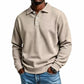 ✨Men's Waffle Knit Long Sleeve Collared Top✨𝘉𝘶𝘺 𝘢𝘯𝘺 2 𝘢𝘯𝘥 𝘨𝘦𝘵 𝘢𝘯 𝘦𝘹𝘵𝘳𝘢 8% 𝘥𝘪𝘴𝘤𝘰𝘶𝘯𝘵