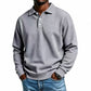 ✨Men's Waffle Knit Long Sleeve Collared Top✨𝘉𝘶𝘺 𝘢𝘯𝘺 2 𝘢𝘯𝘥 𝘨𝘦𝘵 𝘢𝘯 𝘦𝘹𝘵𝘳𝘢 8% 𝘥𝘪𝘴𝘤𝘰𝘶𝘯𝘵