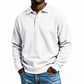 ✨Men's Waffle Knit Long Sleeve Collared Top✨𝘉𝘶𝘺 𝘢𝘯𝘺 2 𝘢𝘯𝘥 𝘨𝘦𝘵 𝘢𝘯 𝘦𝘹𝘵𝘳𝘢 8% 𝘥𝘪𝘴𝘤𝘰𝘶𝘯𝘵