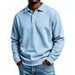 ✨Men's Waffle Knit Long Sleeve Collared Top✨𝘉𝘶𝘺 𝘢𝘯𝘺 2 𝘢𝘯𝘥 𝘨𝘦𝘵 𝘢𝘯 𝘦𝘹𝘵𝘳𝘢 8% 𝘥𝘪𝘴𝘤𝘰𝘶𝘯𝘵