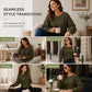 👚✨Women's Loose Batwing Sleeve Knit Sweater✨𝘉𝘶𝘺 𝘢𝘯𝘺 2 𝘢𝘯𝘥 𝘨𝘦𝘵 𝘢𝘯 𝘦𝘹𝘵𝘳𝘢 8% 𝘥𝘪𝘴𝘤𝘰𝘶𝘯𝘵