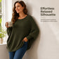 👚✨Women's Loose Batwing Sleeve Knit Sweater✨𝘉𝘶𝘺 𝘢𝘯𝘺 2 𝘢𝘯𝘥 𝘨𝘦𝘵 𝘢𝘯 𝘦𝘹𝘵𝘳𝘢 8% 𝘥𝘪𝘴𝘤𝘰𝘶𝘯𝘵