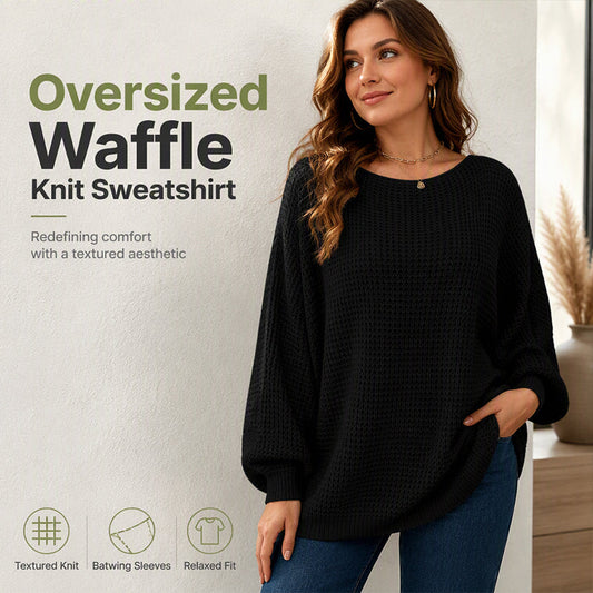 👚✨Women's Loose Batwing Sleeve Knit Sweater✨𝘉𝘶𝘺 𝘢𝘯𝘺 2 𝘢𝘯𝘥 𝘨𝘦𝘵 𝘢𝘯 𝘦𝘹𝘵𝘳𝘢 8% 𝘥𝘪𝘴𝘤𝘰𝘶𝘯𝘵