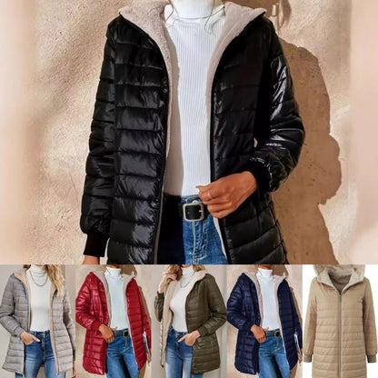 👚✨Women's Quilted Hooded Warm Winter Coat with Zipper✨𝘉𝘶𝘺 𝘢𝘯𝘺 2 𝘢𝘯𝘥 𝘨𝘦𝘵 𝘢𝘯 𝘦𝘹𝘵𝘳𝘢 8% 𝘥𝘪𝘴𝘤𝘰𝘶𝘯𝘵