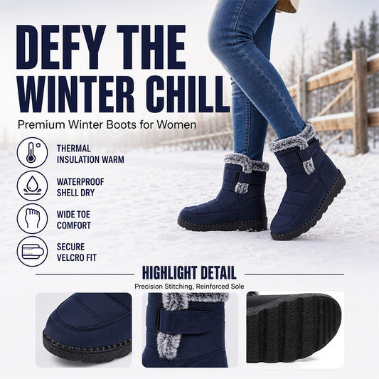 👖Women's Non-Slip Winter Warm Snow Boots✨𝘉𝘶𝘺 𝘢𝘯𝘺 2 𝘢𝘯𝘥 𝘨𝘦𝘵 𝘢𝘯 𝘦𝘹𝘵𝘳𝘢 8% 𝘥𝘪𝘴𝘤𝘰𝘶𝘯𝘵