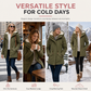 👚✨Women's Hooded Fleece-Lined Padded Winter Coat✨𝘉𝘶𝘺 𝘢𝘯𝘺 2 𝘢𝘯𝘥 𝘨𝘦𝘵 𝘢𝘯 𝘦𝘹𝘵𝘳𝘢 8% 𝘥𝘪𝘴𝘤𝘰𝘶𝘯𝘵