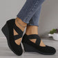 💎Women's Wedge Flats Slip On Comfort Shoes✨𝘉𝘶𝘺 𝘢𝘯𝘺 2 𝘢𝘯𝘥 𝘨𝘦𝘵 𝘢𝘯 𝘦𝘹𝘵𝘳𝘢 8% 𝘥𝘪𝘴𝘤𝘰𝘶𝘯𝘵