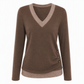 👚✨Women's V-Neck Long Sleeve Knit Top✨𝘉𝘶𝘺 𝘢𝘯𝘺 2 𝘢𝘯𝘥 𝘨𝘦𝘵 𝘢𝘯 𝘦𝘹𝘵𝘳𝘢 8% 𝘥𝘪𝘴𝘤𝘰𝘶𝘯𝘵