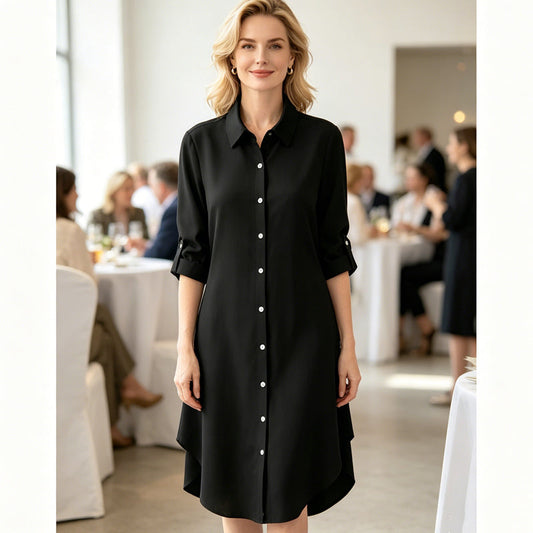 👚✨Women's Casual Long-Sleeve Button-Up Blouse 👚 Effortless Style, All-Day Comfort – Your Go-To Layering Piece ✨𝘉𝘶𝘺 𝘢𝘯𝘺 2 𝘢𝘯𝘥 𝘨𝘦𝘵 𝘢𝘯 𝘦𝘹𝘵𝘳𝘢 8% 𝘥𝘪𝘴𝘤𝘰𝘶𝘯𝘵