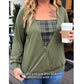 👚✨Women's Layered Look Plaid Knit Top✨𝘉𝘶𝘺 𝘢𝘯𝘺 2 𝘢𝘯𝘥 𝘨𝘦𝘵 𝘢𝘯 𝘦𝘹𝘵𝘳𝘢 8% 𝘥𝘪𝘴𝘤𝘰𝘶𝘯𝘵