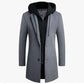✨Men's Mid-Length Coat with Removable Hood✨𝘉𝘶𝘺 𝘢𝘯𝘺 2 𝘢𝘯𝘥 𝘨𝘦𝘵 𝘢𝘯 𝘦𝘹𝘵𝘳𝘢 8% 𝘥𝘪𝘴𝘤𝘰𝘶𝘯𝘵