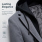 ✨Men's Mid-Length Coat with Removable Hood✨𝘉𝘶𝘺 𝘢𝘯𝘺 2 𝘢𝘯𝘥 𝘨𝘦𝘵 𝘢𝘯 𝘦𝘹𝘵𝘳𝘢 8% 𝘥𝘪𝘴𝘤𝘰𝘶𝘯𝘵