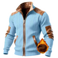✨Men's Color-Block Warm-Lined Zip-Up Jacket✨𝘉𝘶𝘺 𝘢𝘯𝘺 2 𝘢𝘯𝘥 𝘨𝘦𝘵 𝘢𝘯 𝘦𝘹𝘵𝘳𝘢 8% 𝘥𝘪𝘴𝘤𝘰𝘶𝘯𝘵