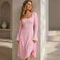 👗✨Women's Square Neck Flare Sleeve Midi Dress✨𝘉𝘶𝘺 𝘢𝘯𝘺 2 𝘢𝘯𝘥 𝘨𝘦𝘵 𝘢𝘯 𝘦𝘹𝘵𝘳𝘢 8% 𝘥𝘪𝘴𝘤𝘰𝘶𝘯𝘵